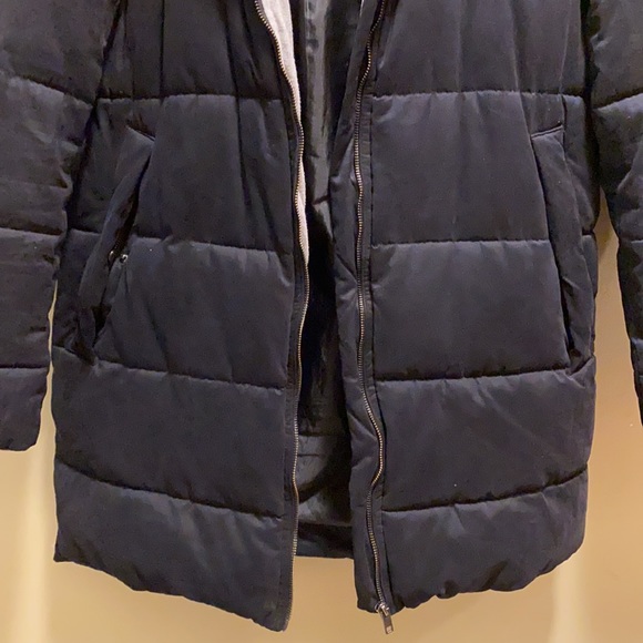 FOREVER 21 BLACK PUFFER COAT - Picture 7 of 12